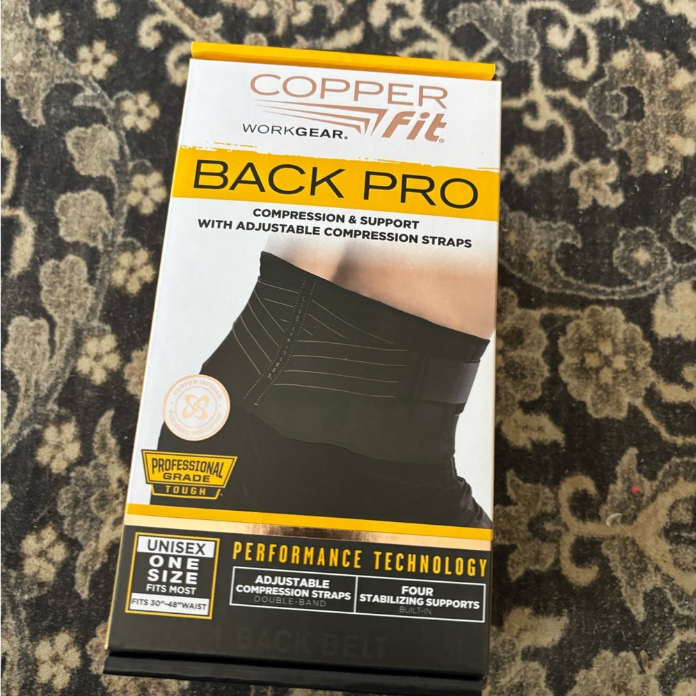 Black Back Pro Support Belt